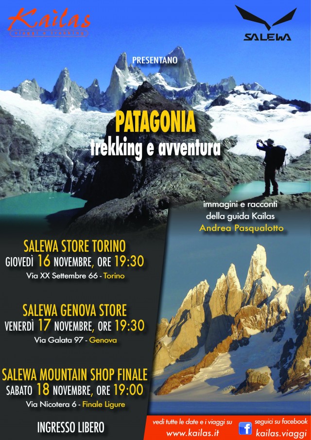 Salewa eventi Patagonia