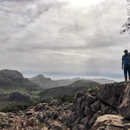 Maiorca verso sud dal GR221