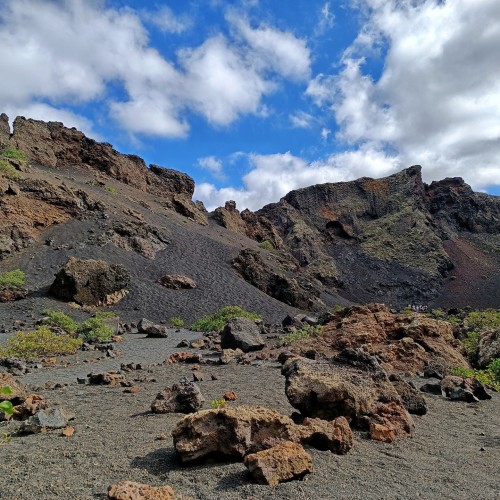 interno caldera del Volcan El Cuervo