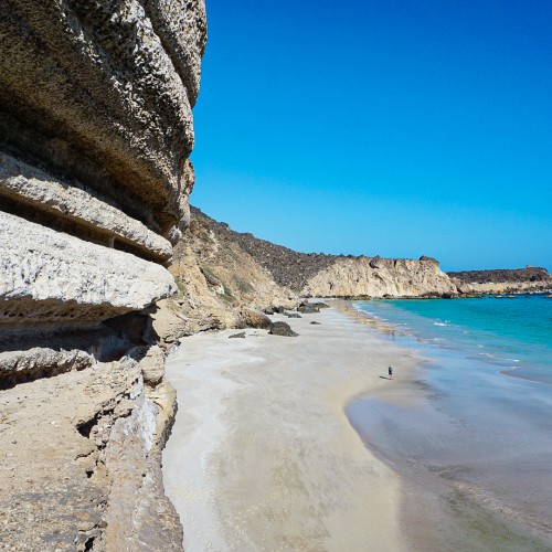 Spiagge a ovest di Salalah