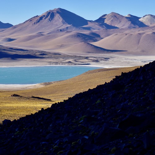 panorama laguna verde