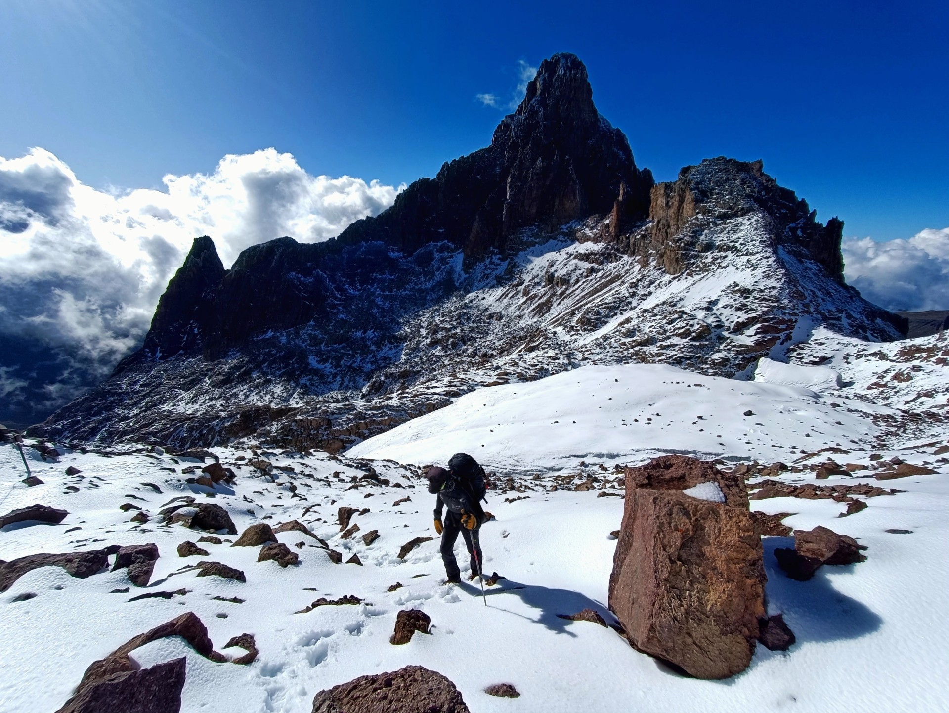 verso punta Lenana