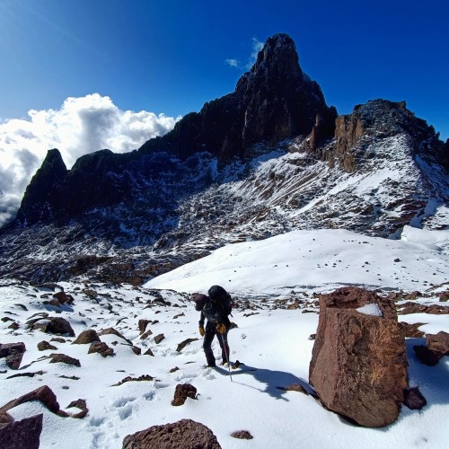 verso punta Lenana