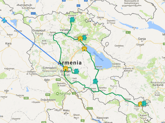 Armenia trek e cultura