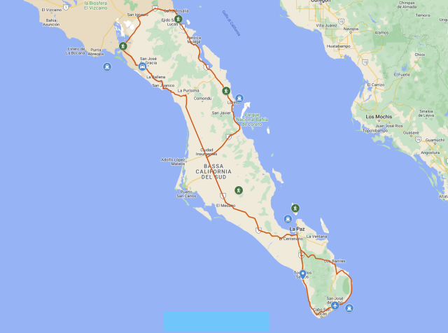Baja California del Sud su misura