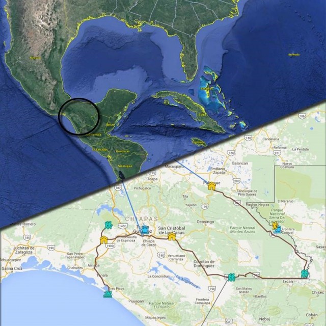 CHIAPAS MAPPA