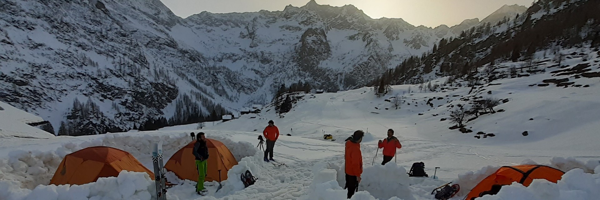 Campo Invernale - Monte Rosa 