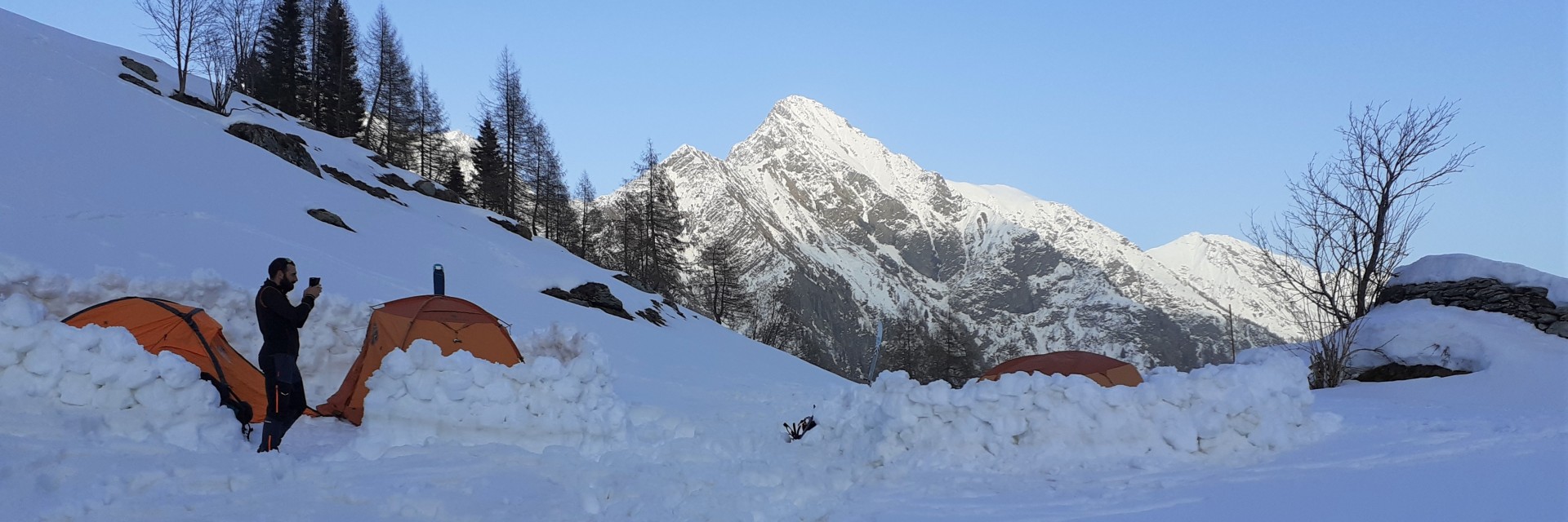 Campo Invernale - Monte Rosa 