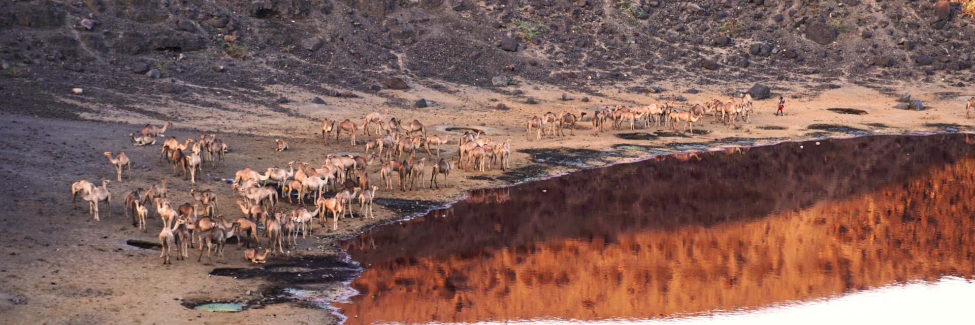 Lago rosso Dancalia