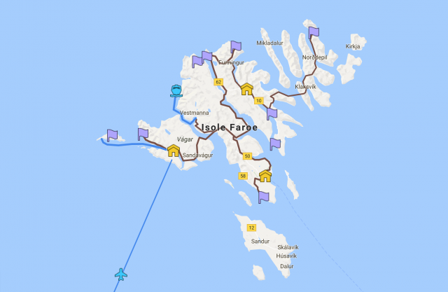 Faroe paesaggi da cartolina