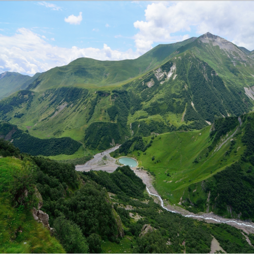 Khevi region panopramic 