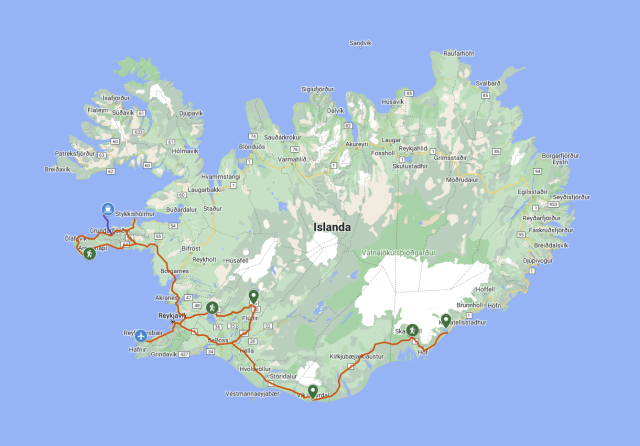 Islanda inverno gruppi 