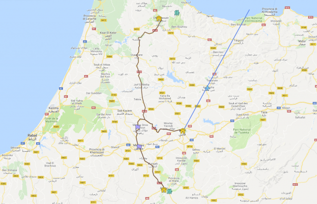 Le città imperiali e la città blu