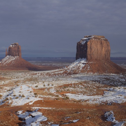 Monument Valley inverno