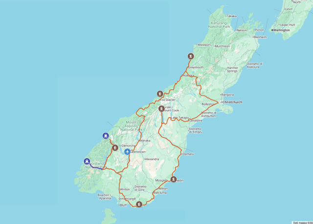 NZ alpi australi 15gg 