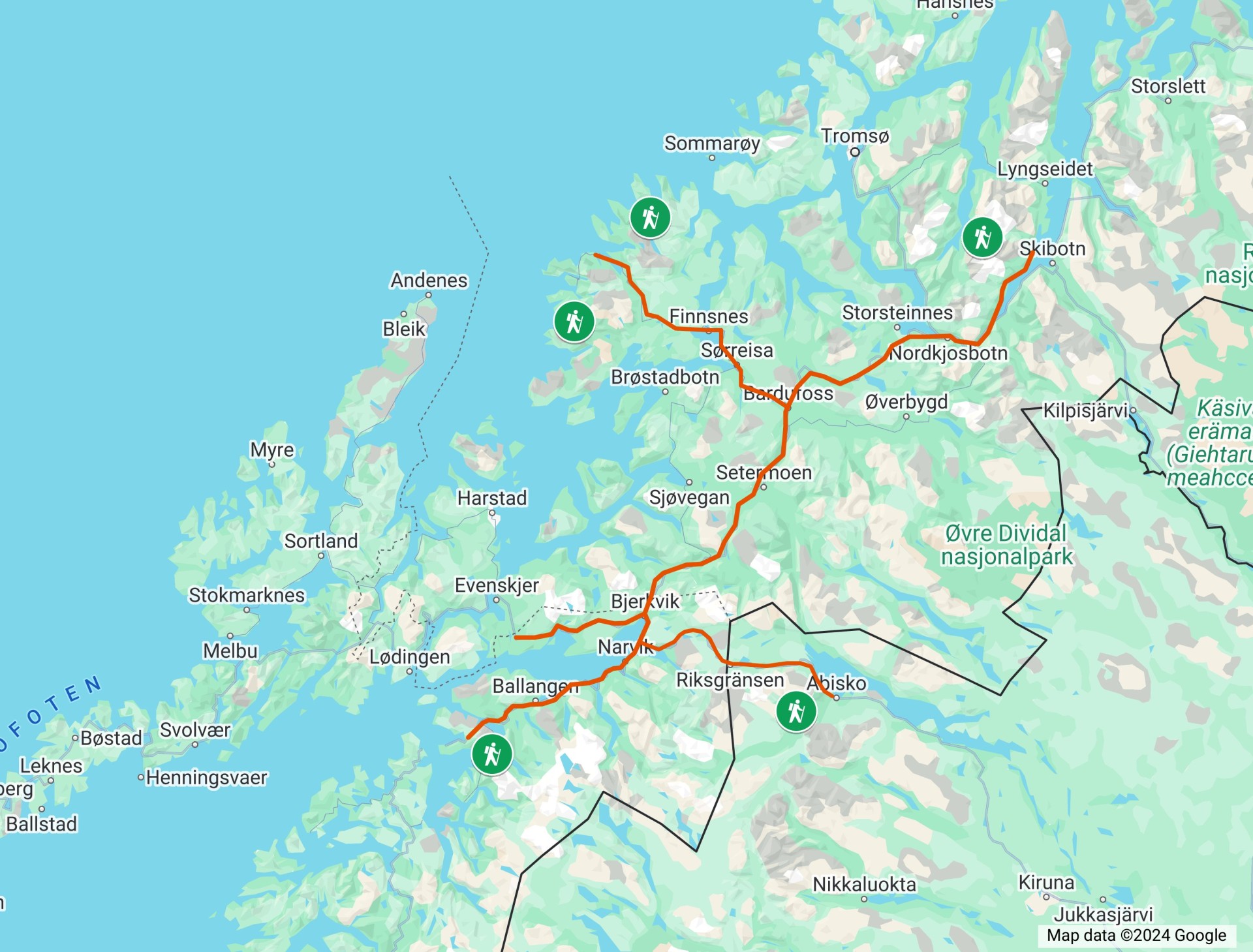 Nord Norvegia escursionismo 2025