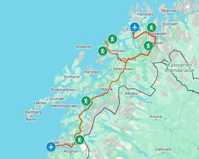 Norvegia Escursionismo 2024