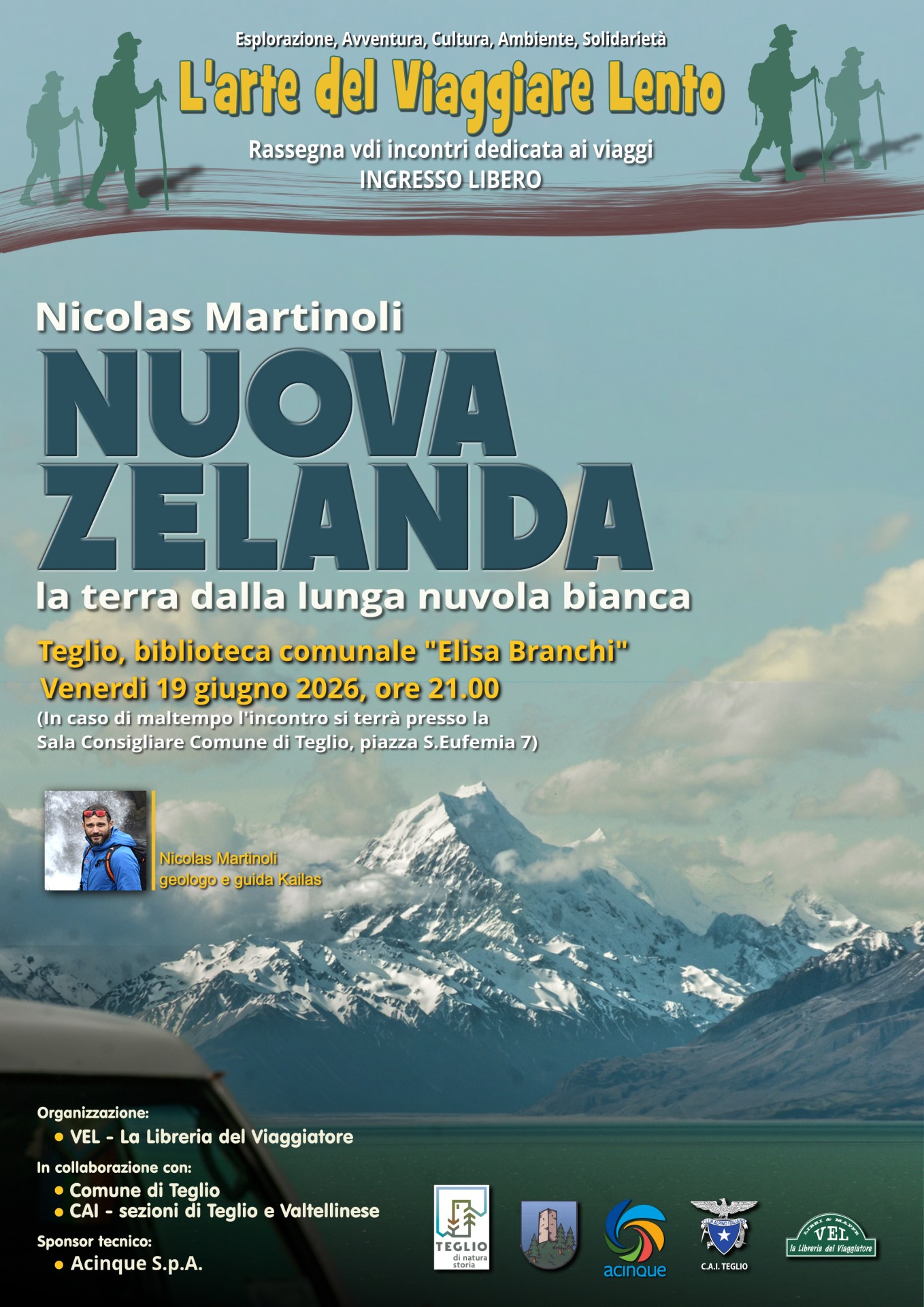 Locandina Teglio Nicolas Nuova Zelanda