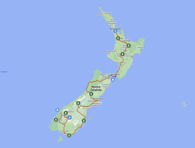 Nuova Zelanda escursionistico 2023-24