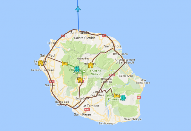 Reunion trekking e mare