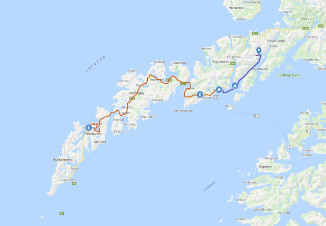 Lofoten inverno su misura