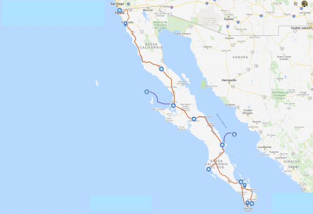 Baja california 4x4 su misura
