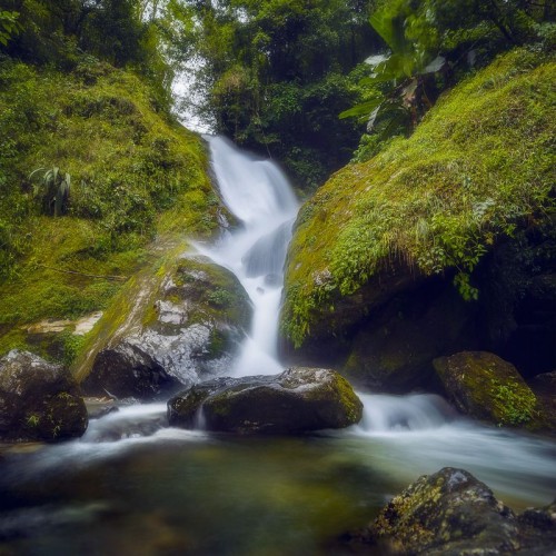 Sikkim - Gangtok, Butterfly Waterfall