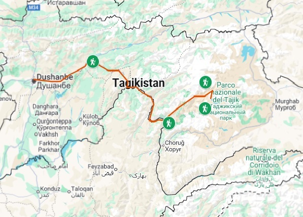 Tajikistan Vakhan e Parco del Tajik