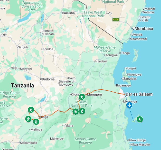 Tanzania Sud + Mafia Island