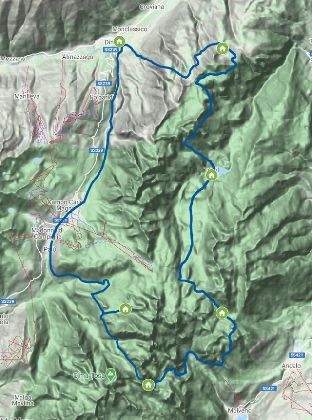 Trekking dolomiti brenta