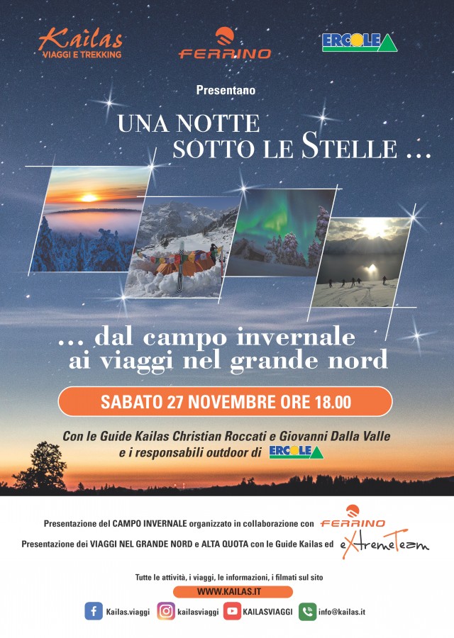 Una notte sotto le stelle 27/11/2021 Ercole
