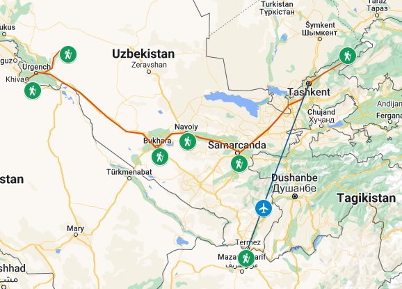 Uzbekistan sulla Via della Seta dal deserto alle montagne - 14gg