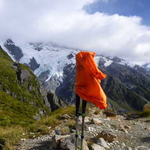 salita al rifugio Muller Hut - Isola del Sud - Nuova Zelanda