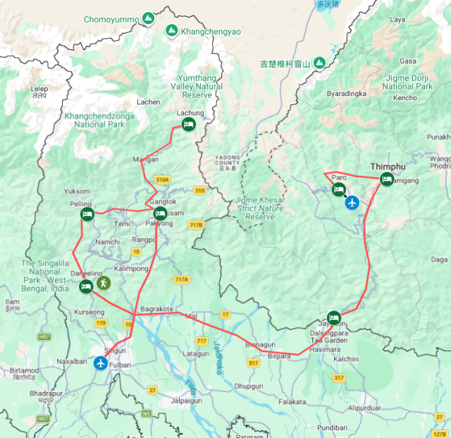 SIkkim e Bhutan 